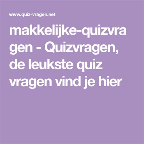 quizvragen ouderen|Quizvragen 